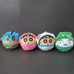 ☆お値下げ☆ クレヨンしんちゃん まんまるマスコット ver.2　フルコンプ4種