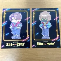 銀河特急 ミルキー☆サブウェイ ブロマイド グッズ カート マックス セット
