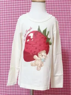 新品　シャーリーテンプル　いちごトップス