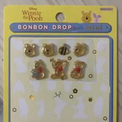 ボンボンドロップシールmini プーさん おすそわけ ディズニー
