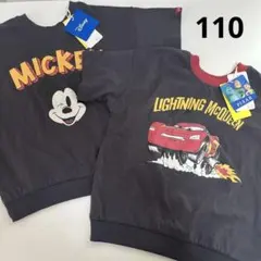 新品未使用 カーズ半袖Tシャツ ミッキー 半袖Tシャツ110cm 2点のサムネイル