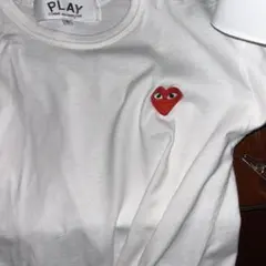 PLAY COMME des GARÇONS Tシャツ ホワイト