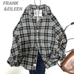 Frank & Eileen 長袖 ネルシャツ スキッパー XS レディース