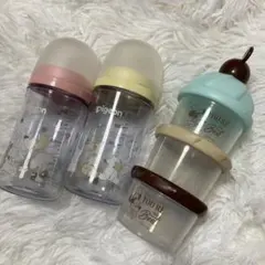 피죤 베이비 보틀 생일 240ml 2병 ➕ 밀크 스토커