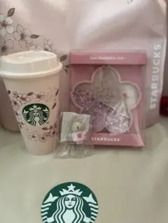 STARBUCKS SAKURA リユーザブルカップ&コースター