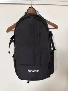 【ほぼ未使用】Supreme18SSブラック リュック/バックパック