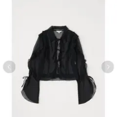 MARW UNITED ARROWS オーガンジー シアーパーカー 黒 - メルカリ