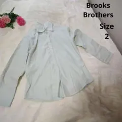 【人気☆オシャレ☆Brooks Brothers】黄緑　長袖シャツ　サイズ2