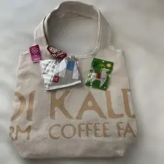 カルディ 福袋2026 トートバッグ エコバッグ 手ぬぐいエコバッグ、福飴付