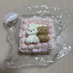신품 미사용 PUNIKKO ぷにっこ スクイーズ くまうさなかよしケーキ