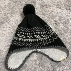 THE NORTH FACE ニット帽 ポンポン付き