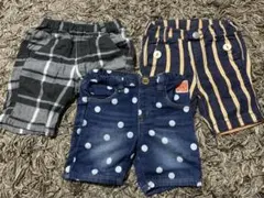 BREEZE ☆ハーフパンツ サイズ90 と100  3点セット