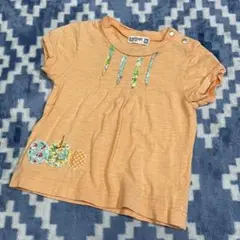 s-814: 半袖Tシャツ 80cm オレンジ ラグマート