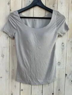 UNIQLO エアリズム 半袖Tシャツ カップ付き