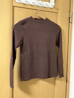 センスオブプレイス　ブラウンニット