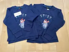 ☆新品 グリーンレーベル　裏起毛トレーナー 115cm&135cm 2枚セット☆