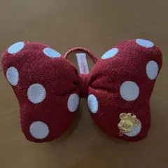 ディズニー❤︎ミニー リボン ヘアゴム 赤　Disney