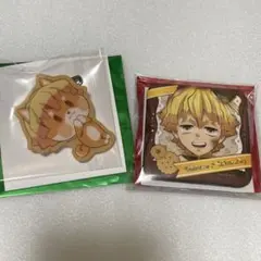 鬼滅の刃 バレンタイン 我妻善逸 アニマルクッキーバッジ ギフト缶バッジ