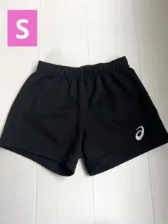 【ASICS】バレーボール ショートパンツ 黒 S
