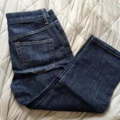 美品・Ｕｓｅｄ！NATURAL BEAUTY BASIC　クロップドデニム　ＸＳ