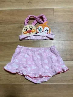 アンパンマン ベビー水着 ピンク ビキニ ドキンちゃん