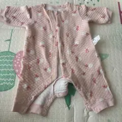 UNIQLO BABY キルトカバーオール ロンパース うさぎ 60cm