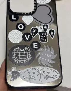 CASETiFY iPhone14pro Max LOVE STICKER