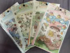 3Dハウスステッカーセット 4枚セット