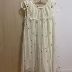 アプレレクール　レモン柄ワンピース