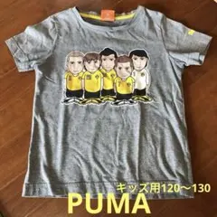 PUMAサッカー　フットサルBVB 120〜130キッズ用　半袖シャツ