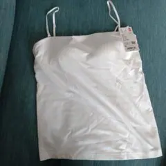 UNIQLO エアリズムコットン ブラチューブトップS ホワイト