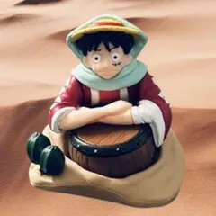 ワンピース　ジオラマワールド　ルフィ　フィギュア　アラバスタ