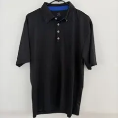 Champion 黒 ポロシャツ 半袖