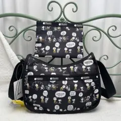 LeSportsac 新品カートゥーンプリント スヌーピー トートバッグ7520
