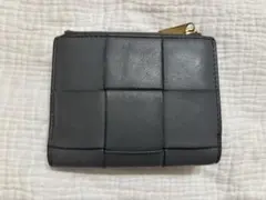 bottega veneta カセット スモール 二つ折りウォレット　グレー
