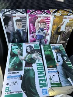 一番くじHUNTER x HUNTER B,C,D,E,F賞の5点セット