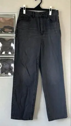GU ワイドデニムパンツ Mサイズ
