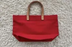 カワニシカバン☆トートバッグ ロング レッド 赤 - メルカリ