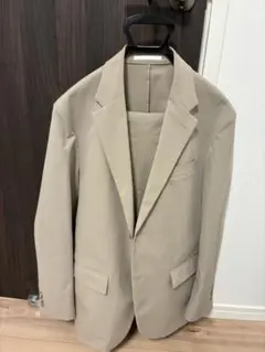 ベージュ カジュアルスーツ セットアップ