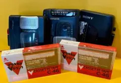 カセットプレーヤーセット Sony Panasonic Yahoo!オークション - Panasonic カセットプレーヤー ジャンク品