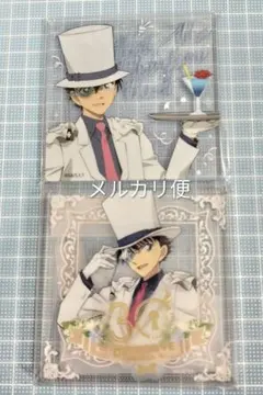 名探偵コナン　中国限定　コナンカフェ　30周年　アクリルコースター　怪盗キッド