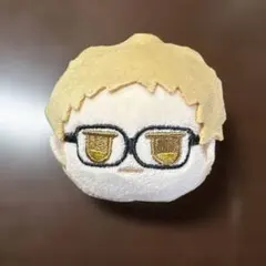JITOT ハイキュー　フェイス ぬいぐるみキーホルダー　月島