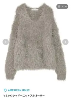 アメリカンホリックシャギーニット