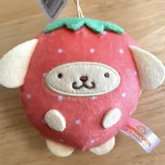 サンリオ フルーツきぐるみマスコット いちご ポムポムプリン