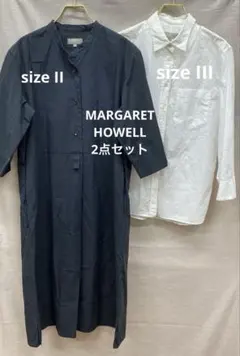 i355♪ マーガレットハウエル　シャツとワンピース2点セット