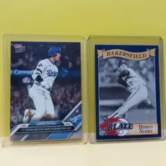 MLB・Minor　SHOHEI OHTANI　Hideo Nomo　2枚