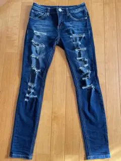 INGNI イング ダメージ スキニー ジーンズ ズボン