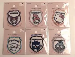 サンリオ エンブレムワッペン セリア 6点セット