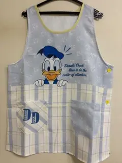 新品・未使用　ドナルドダック　保育士　エプロン