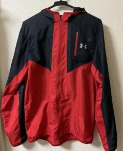 フードあり　雨、旅に最適　アンダーアーマー メンズ　サイズ　L
